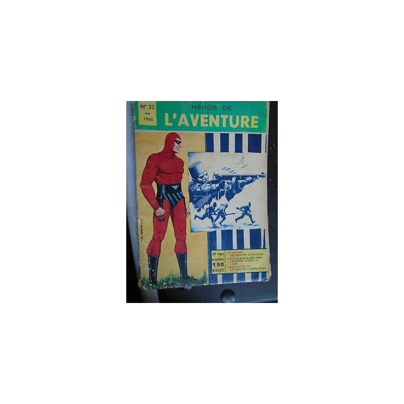 Les héros de l'aventure n 23 Editions des remparts mai 1966