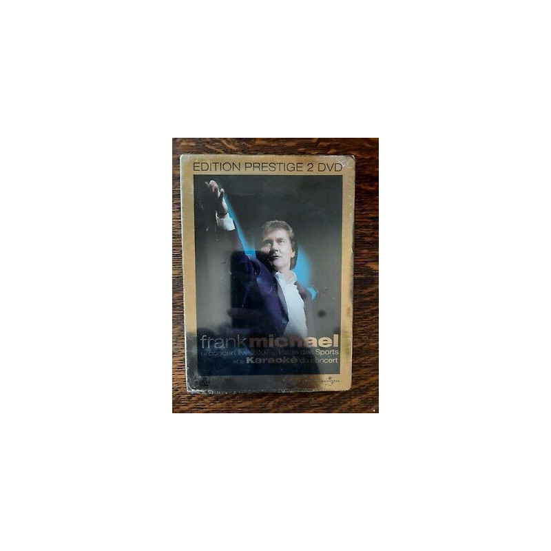 DVD Frank Michael Au Palais des Sports Live édition Prestige 2 DVD