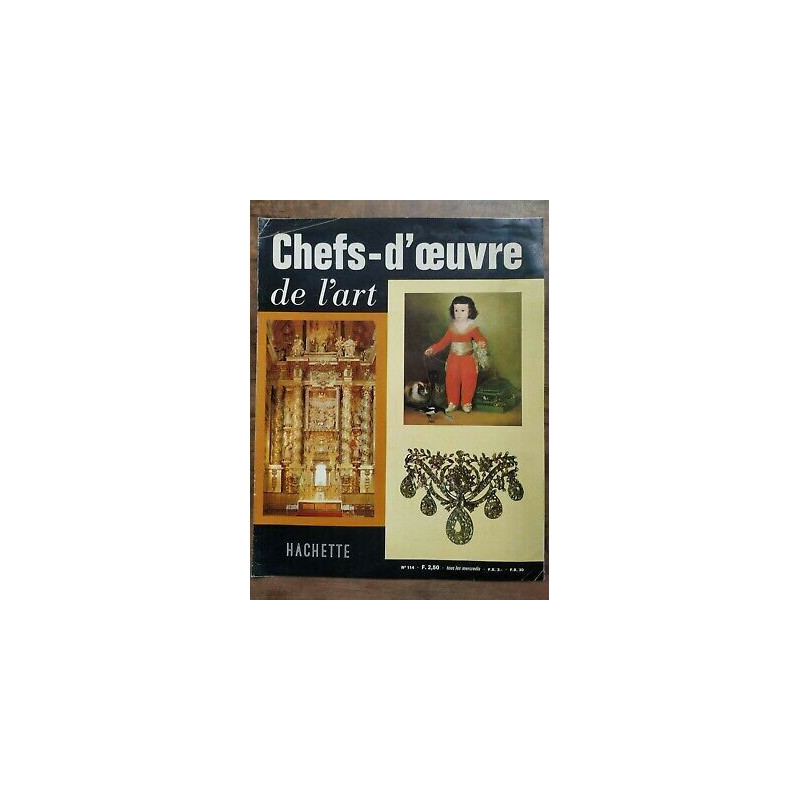 chefs d'œuvre de l'Art Nº 114 hachette 1963