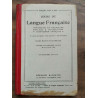 Cours de Langue françaisegrammaire et exercices analyse hachette1931