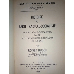 Histoire du Parti radical socialiste