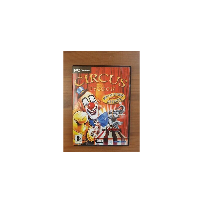 PC CD-ROM - Circus Tycoon