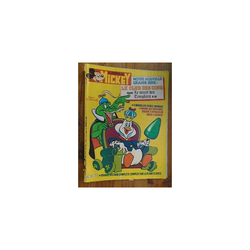Le Journal de Mickey hebdomadaire N 1622