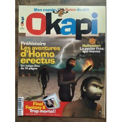 Okapi Nº659 Les aventures d'Homo erectus Octobre 1999