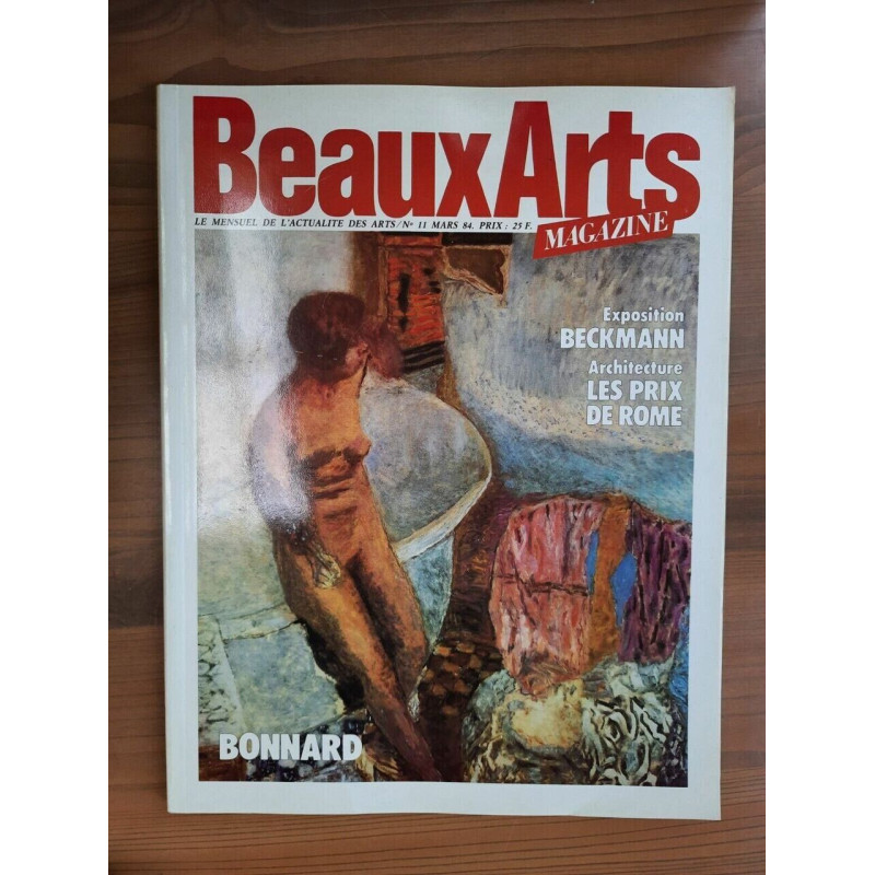 Beaux Arts Nº 11 Mars 1984