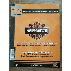 Le FLH electra glide de 1968 harley davidson Motorcycle Nº28...