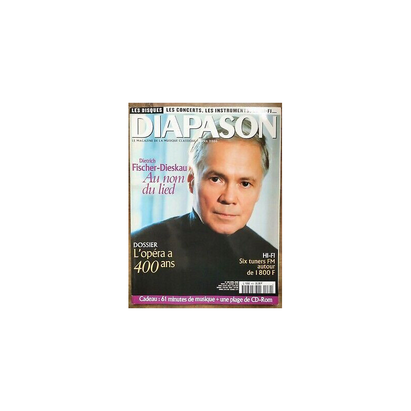Diapason Le Magazine de la Musique Classique Nº 469 Avril 2000