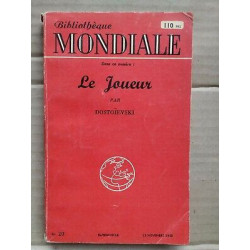 Dostoïevski Le Joueur Bibliothèque Mondiale n20 mensuelle