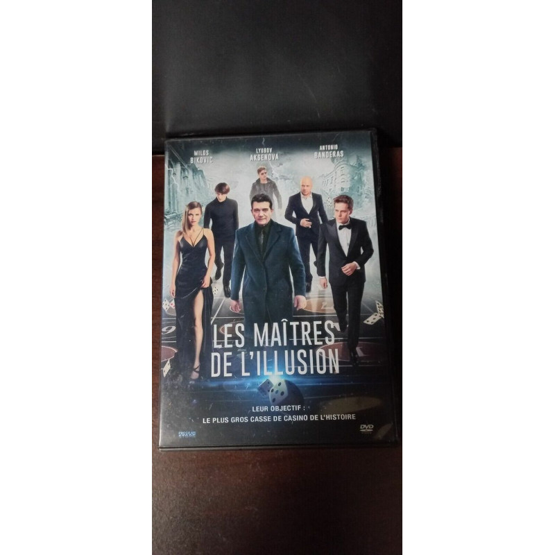 DVD LES MAITRES DE L'ILLUSION Antonio BanderasMilos BikovicLyubov...