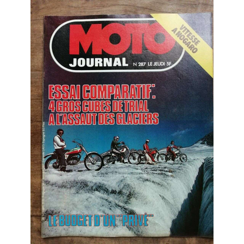 Moto Journal Nº 287 28 Octobre 1976