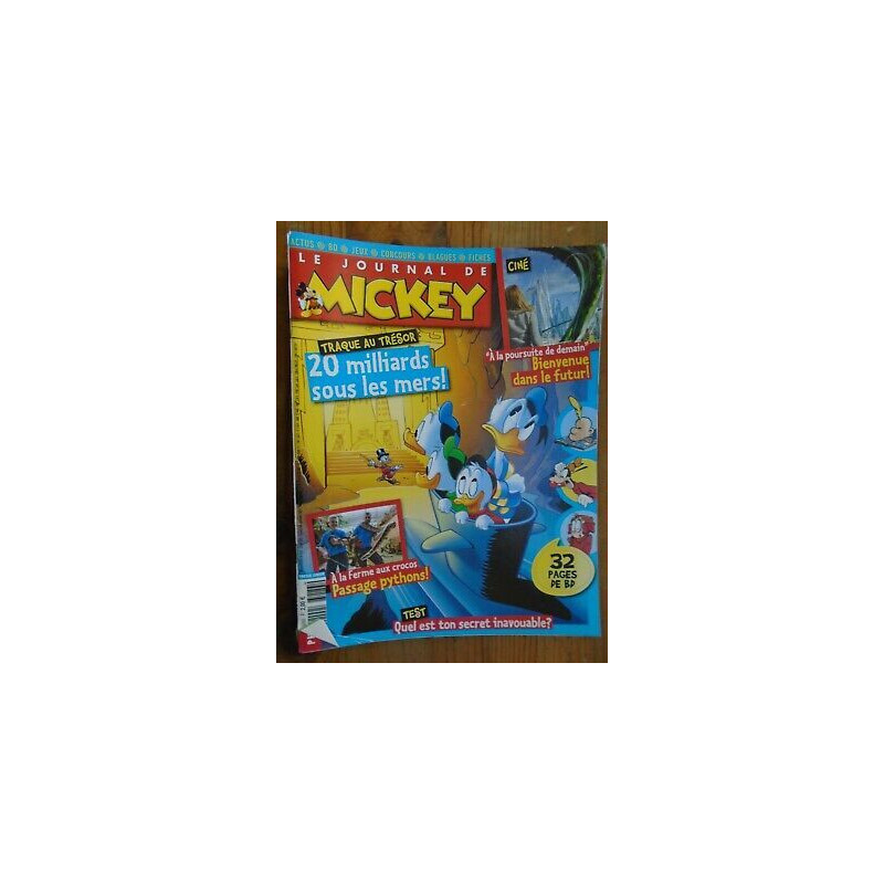 Le journal de Mickey hebdomadaire n 3283