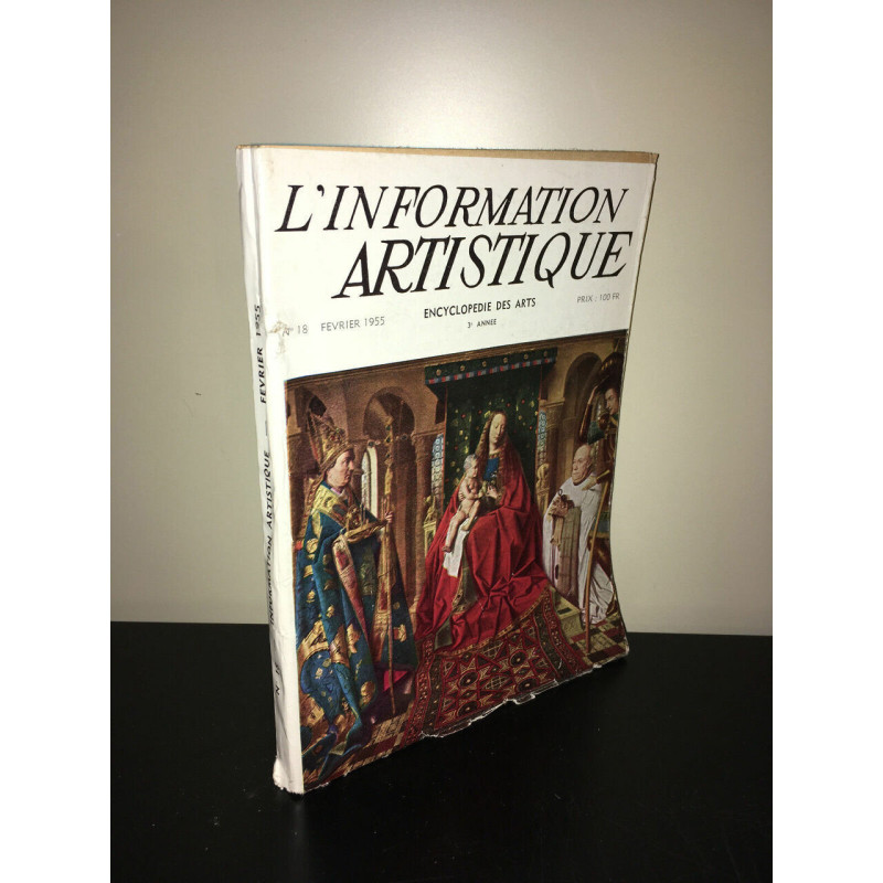 L'INFORMATION ARTISTIQUE n 18 Février 1955 ENCYCLOPEDIE DES ARTS BC7C