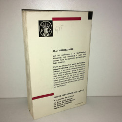 m j Herskovits LES BASES DE L'ANTHROPOLOGIE CULTURELLE Poche