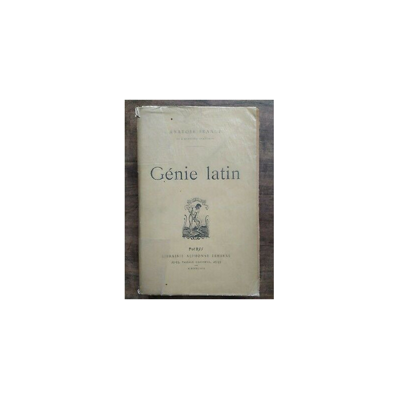 Génie Latin Librairie