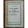 James Agee Une mort dans la famille