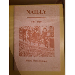Nailly 847 1850 Relevé chronologique 1991