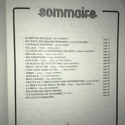Société Littéraire des PTT du Tarn LE VENT D'AUTAN n 13 de 1986