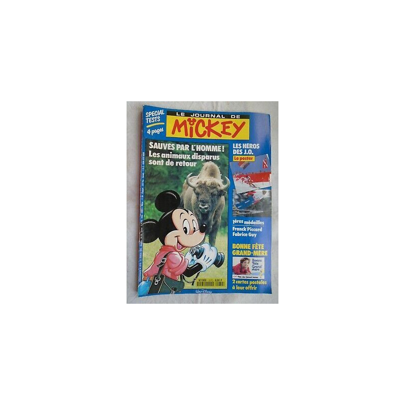 Le Journal de Mickey hebdomadaire N 2070