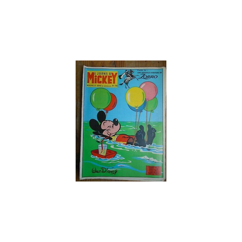 Le journal de Mickey hebdomadaire n 743