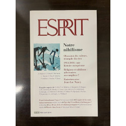 Revue Esprit n 403 mars avril 2014
