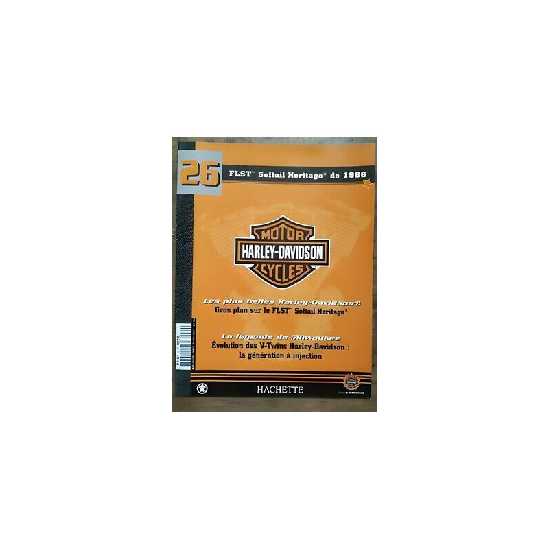FLST Softail Heritage de 1986 harley davidson Motorcycle Nº26...