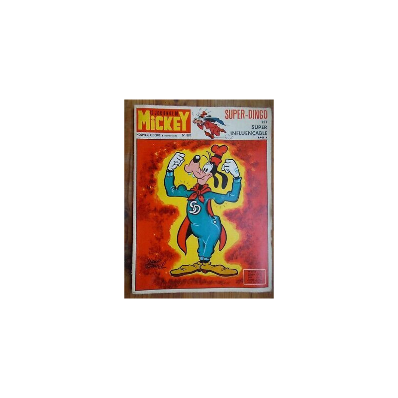 Le Journal de Mickey hebdomadaire N 881