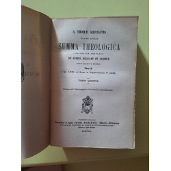 s Thomae Aquinatis Summa Theologica Tomus 5