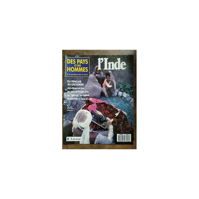 Des Pays et Des Hommes Nº 8 L'inde 1990