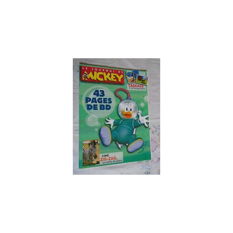 Le Journal de Mickey hebdomadaire N 2771