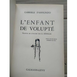 Gabriele D'Annunzio L'enfant de volupté