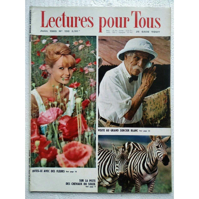 LECTURES POUR TOUS 138 juin 1965