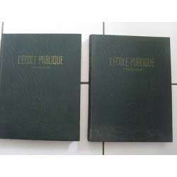 lot L' Ecole Publique Française tome 1 et 2 Rombaldi bel état