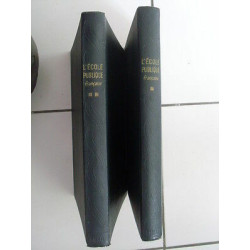 lot L' Ecole Publique Française tome 1 et 2 Rombaldi bel état