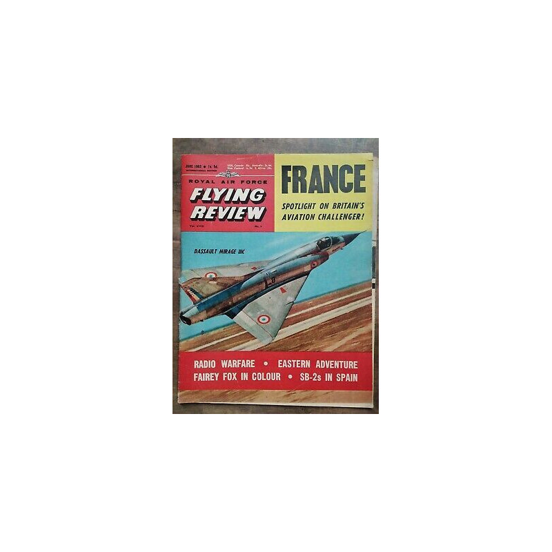 Royal Air Force Flying Review vol xviii Nº 9 June 1963