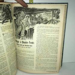 RELIURE romans inédits SUPPLEMENT au PETIT ECHO DE LA MODE 1953 1954