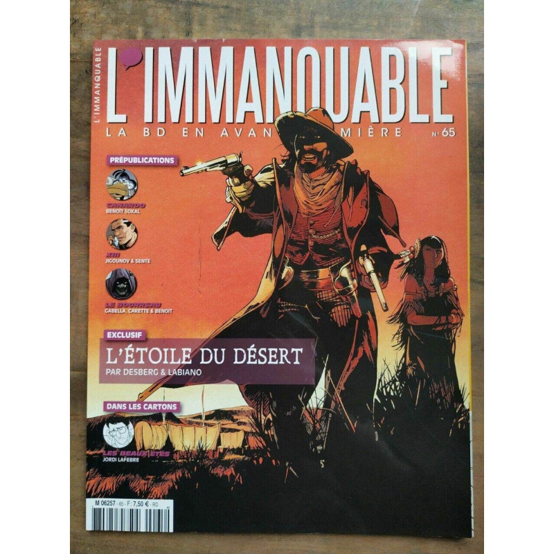 L'immanquable Nº 65 L'étoile du désert par Desberg et labiano 2016