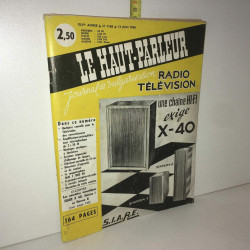 LE HAUT PARLEUR No 1168 de Journal vulgarisation RADIO TELEVISION