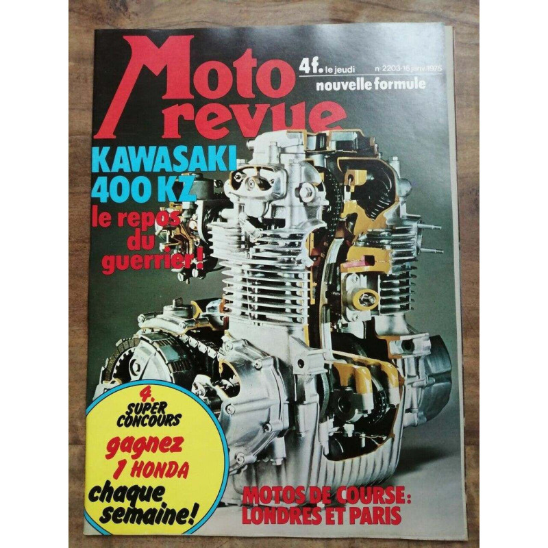 Moto Revue Nº 2203 16 Janvier 1975