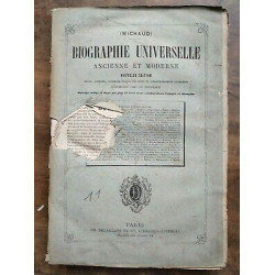 Biographie Universelle - Ancienne et moderne Tome Onzième et Cie