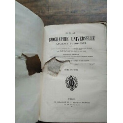Biographie Universelle - Ancienne et moderne Tome Onzième et Cie