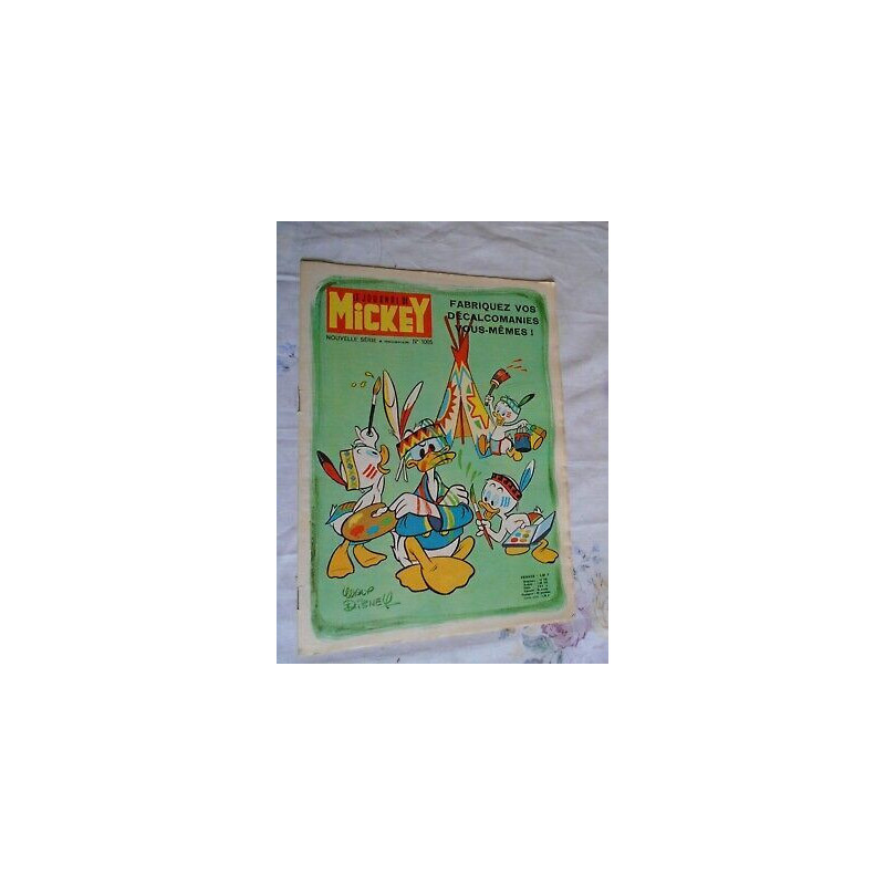 Le Journal de Mickey hebdomadaire N 1005