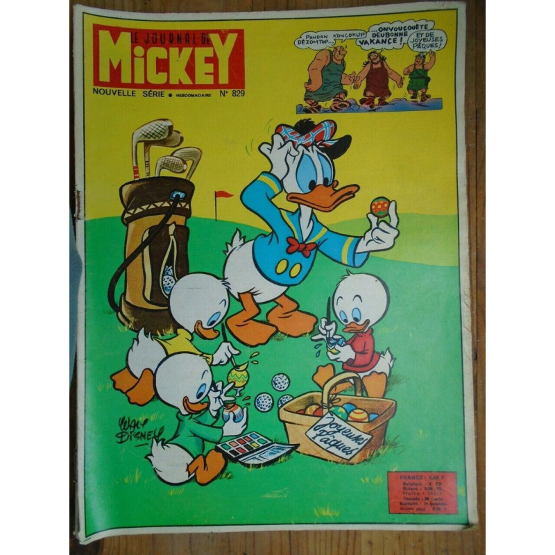 Le journal de Mickey hebdomadaire n 829