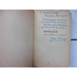 ARTHUR HONEGGER ET SON OEUVRE dédicacé