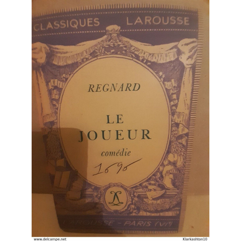 regnard Le loueur Classiques Larousse