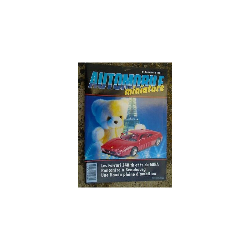 Automobile Miniature n 80 Janvier 1991