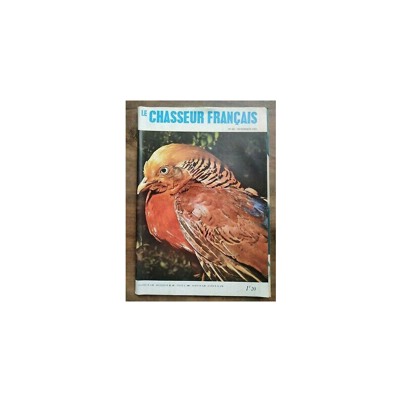 Le Chasseur Français Nº 861 Novembre 1968