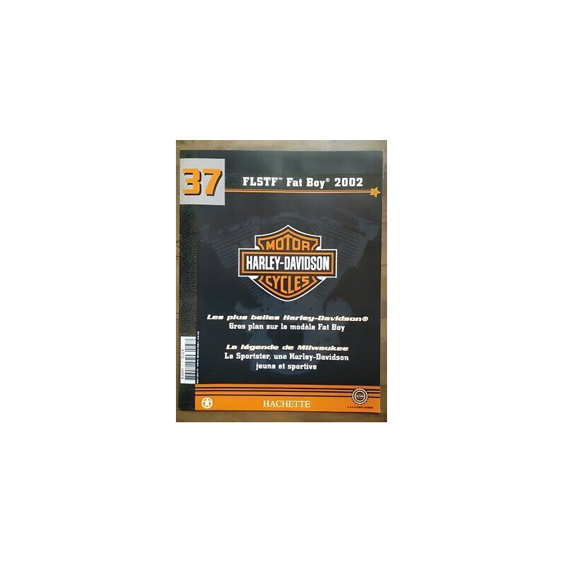 FLSTF Fat Boy 2002 harley davidson Motorcycle Nº37 hachette 2001