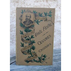 Paul Féval OEUVRES CHOISIES Cartonnage ENGEL t 17-18 LES TRIBUNAUX...