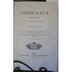 Paul Féval OEUVRES CHOISIES Cartonnage ENGEL t 17-18 LES TRIBUNAUX...
