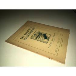 LES ECRIVAINS CONTEMPORAINS n 1 1952 PIERRE MAC ORLAN